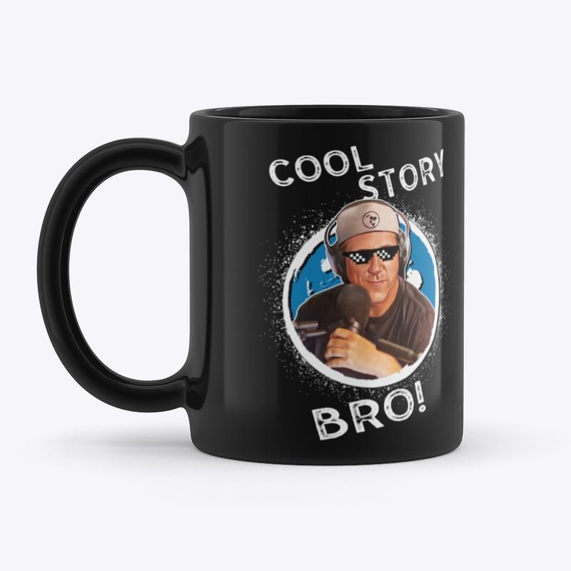 Cool Story Bro BLACK MUG