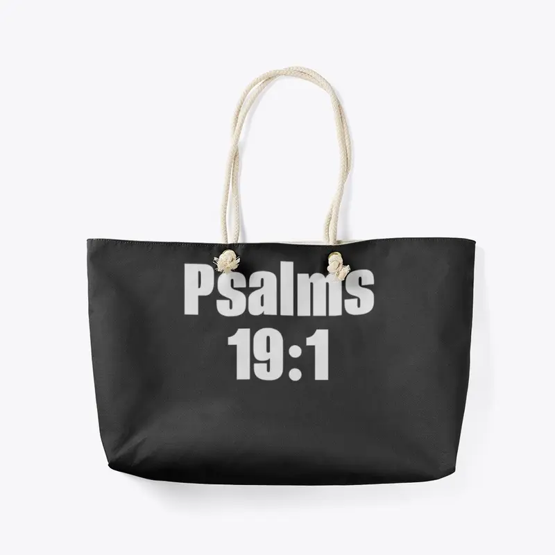 Psalms 19:1 FRONT ONLY